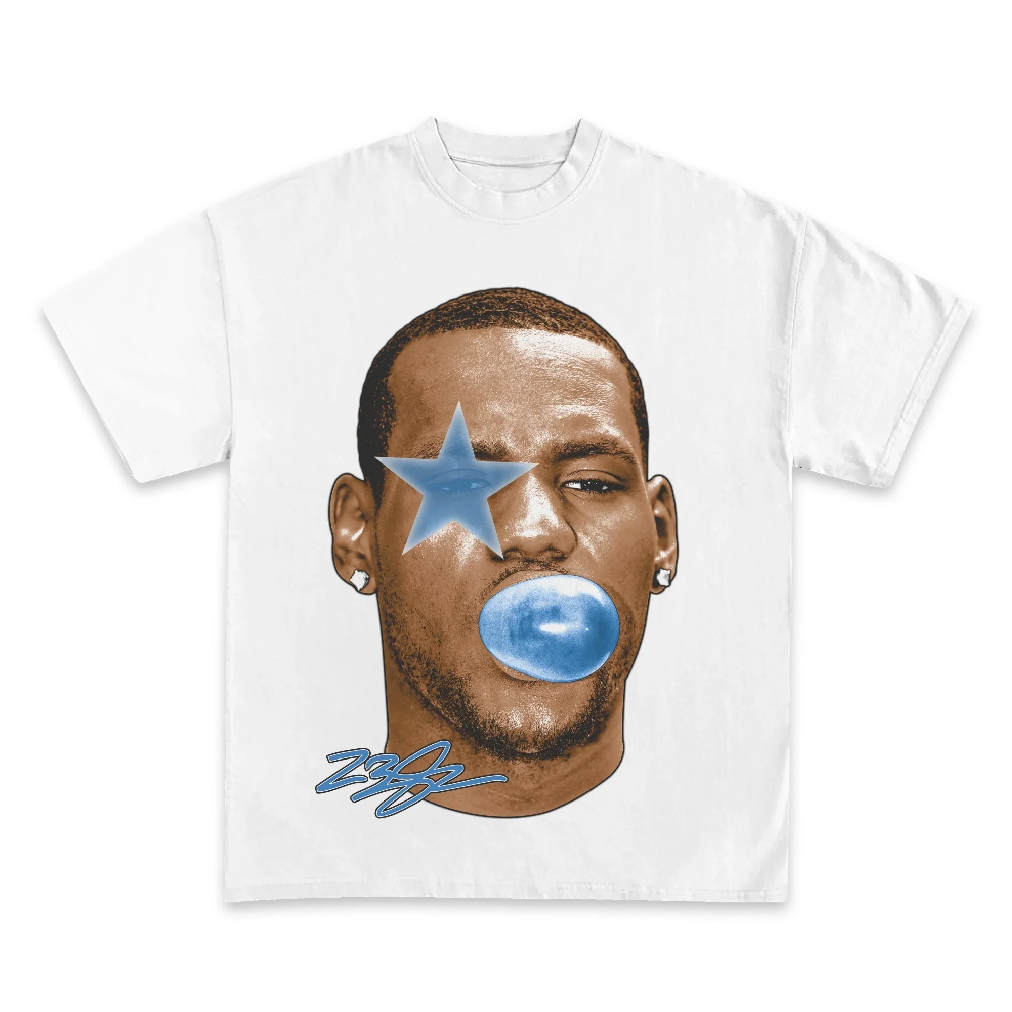 Streetwear Brand Tees - Lebron James Kaus Bintang Basket Kaus