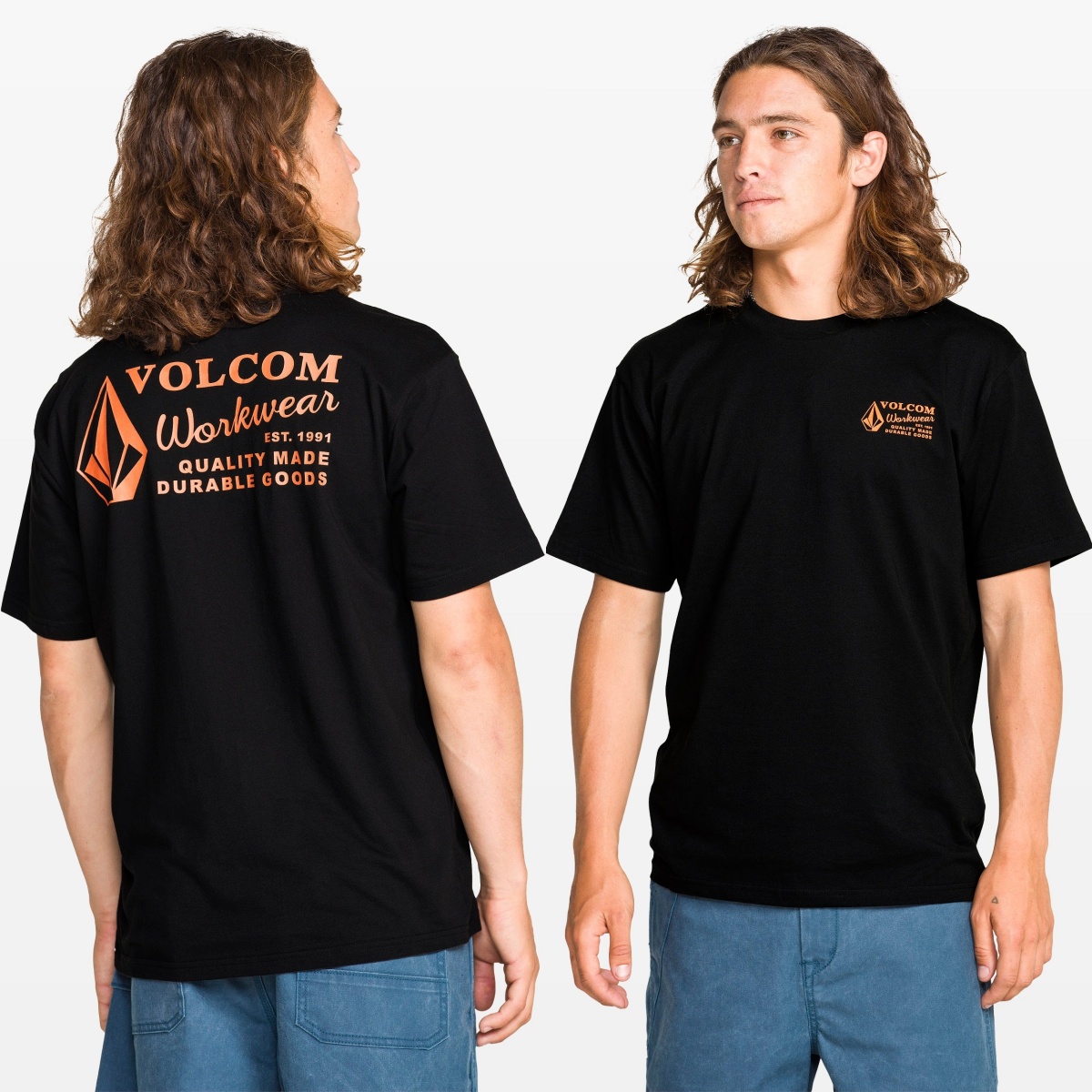 Streetwear Brand Clothing - Kaos Kerja Volcom Outdoor Extreme Sports