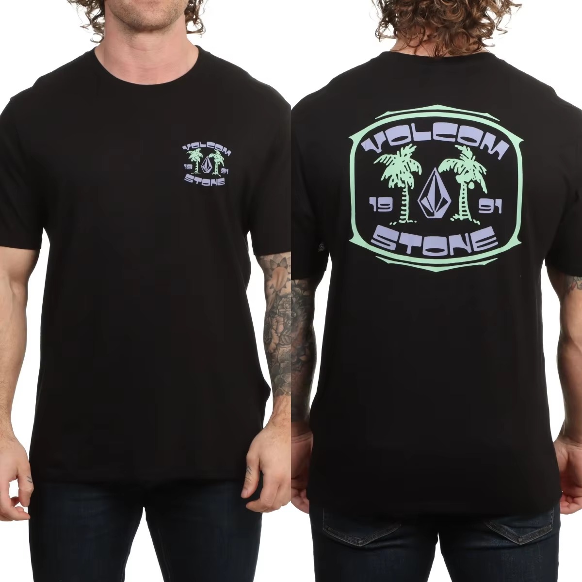 Kaos dengan Motif Grafis Merek - Streetwear Brand Tees ulasan dan harga