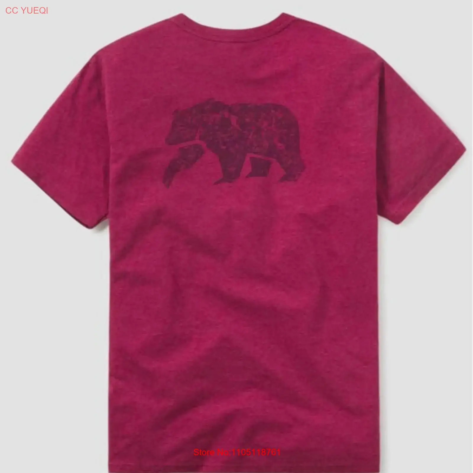 Kaos Normal Brand Classic Worn - Streetwear Brand Red Logo ulasan dan harga